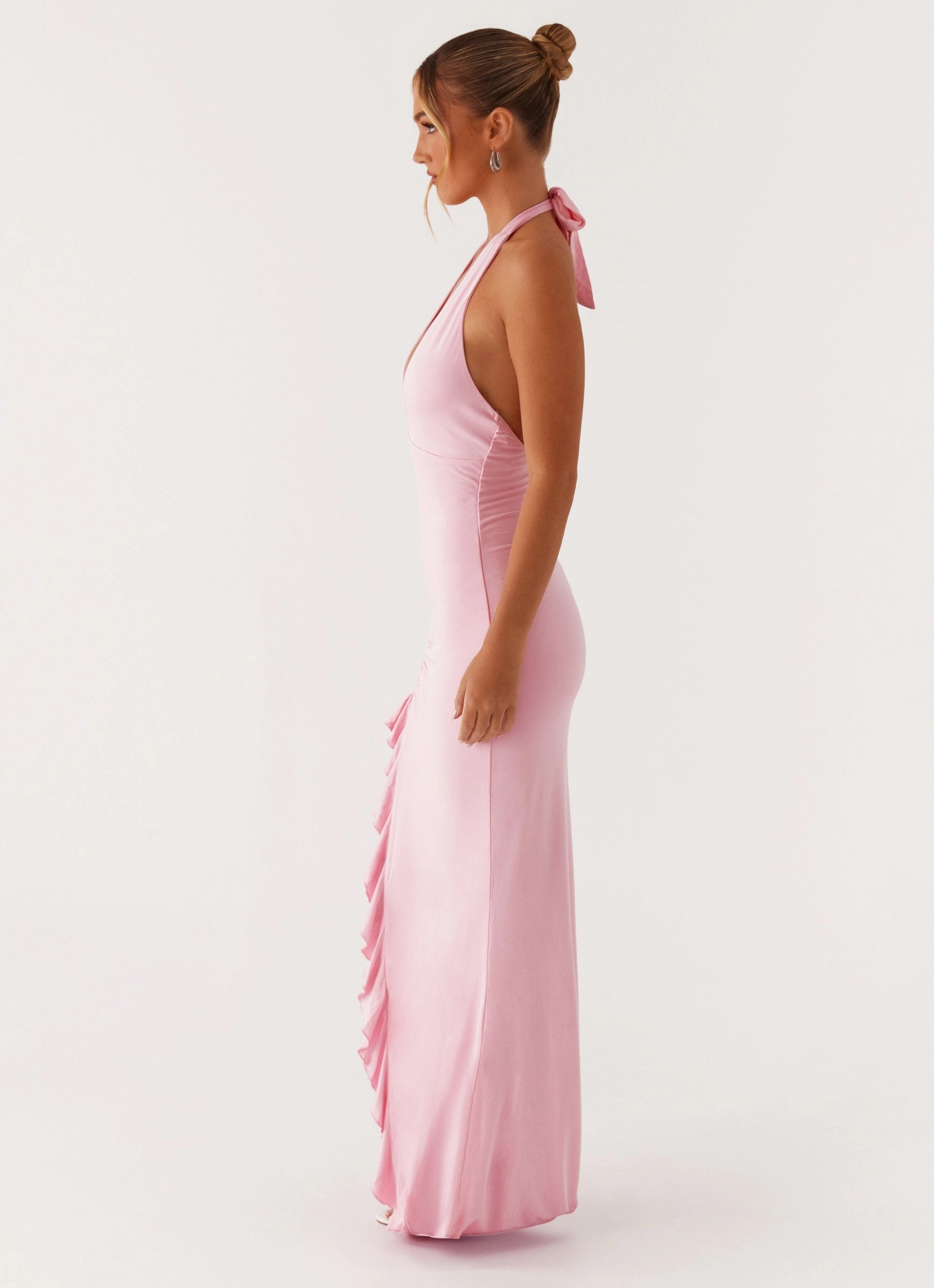 Charmed By You Maxi Dress - Pink Golden Scene