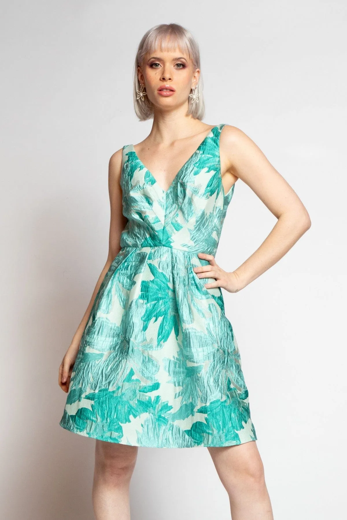 Alexa Dress - Forget-Me-Not Relax Cut