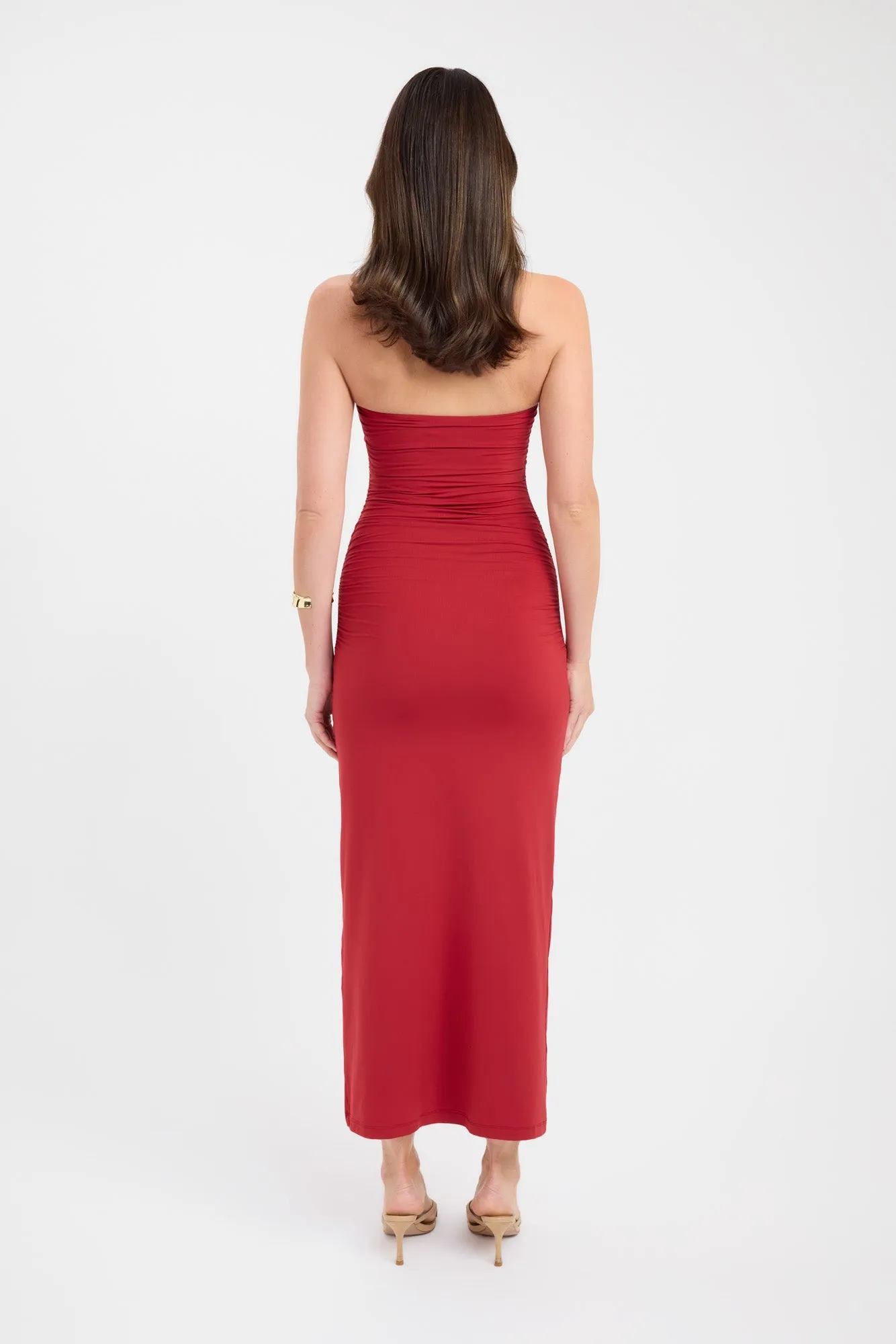 Hailey Halter Dress Office Mood