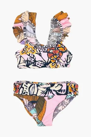 Maaji Girly Samba Girls Swim Set (Size 4 left)