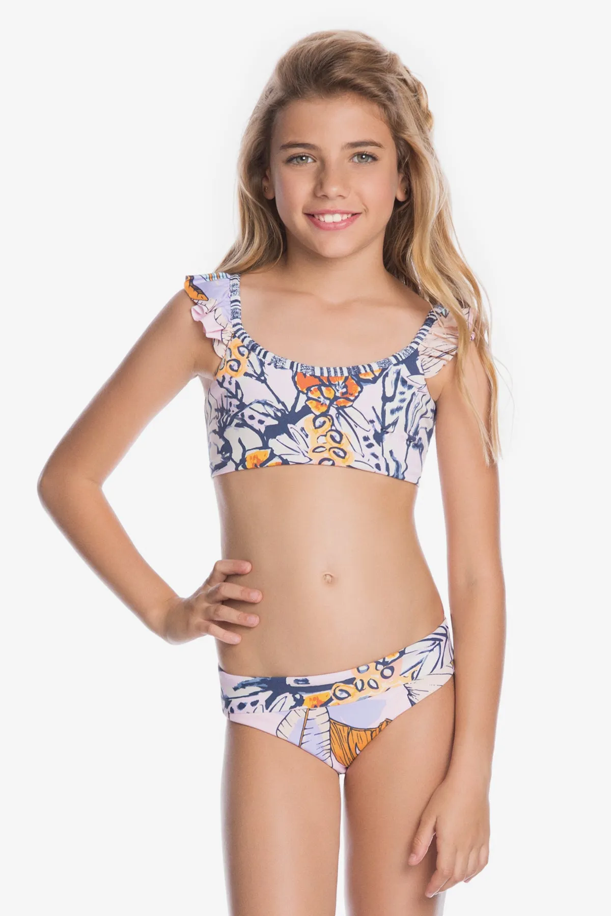 Maaji Girly Samba Girls Swim Set (Size 4 left)