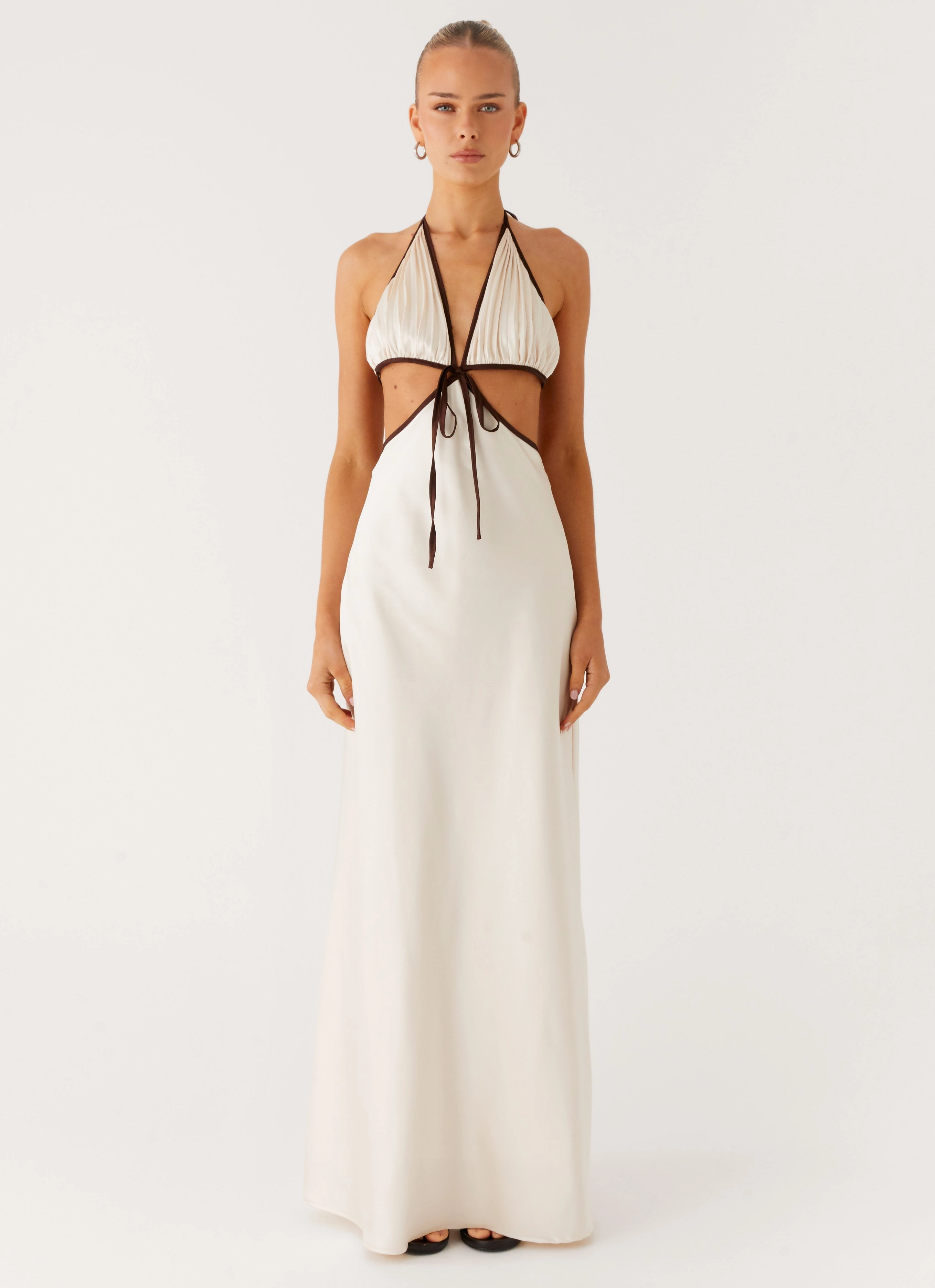 Polished Tailoring Seasonal Fit Mabel Maxi Dress - Cream