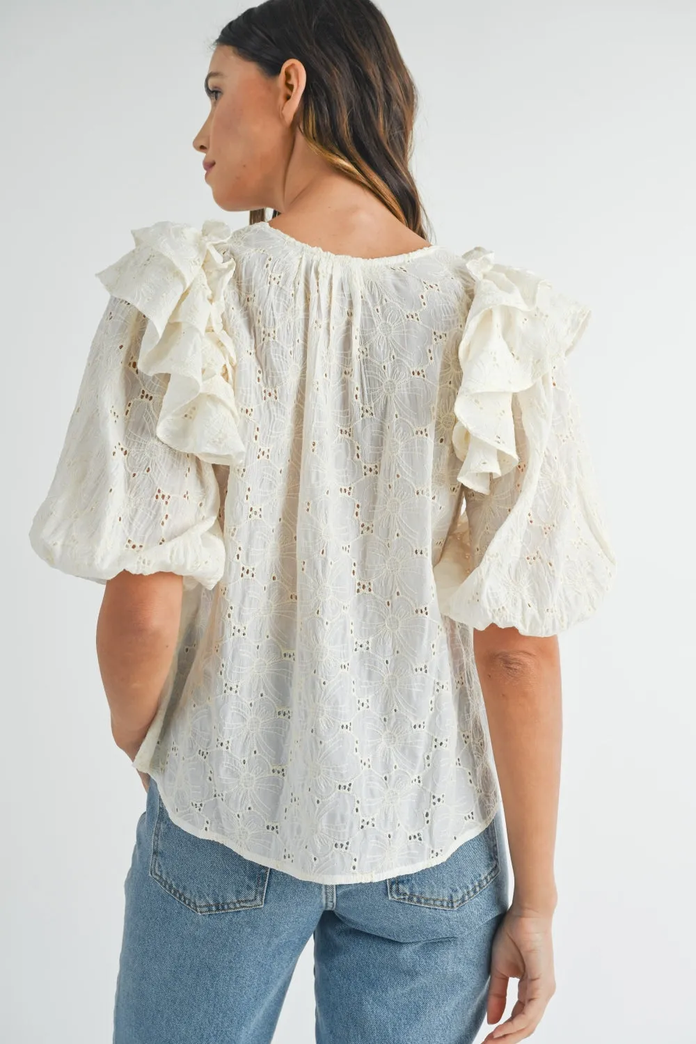 Mable Eyelet Blouse