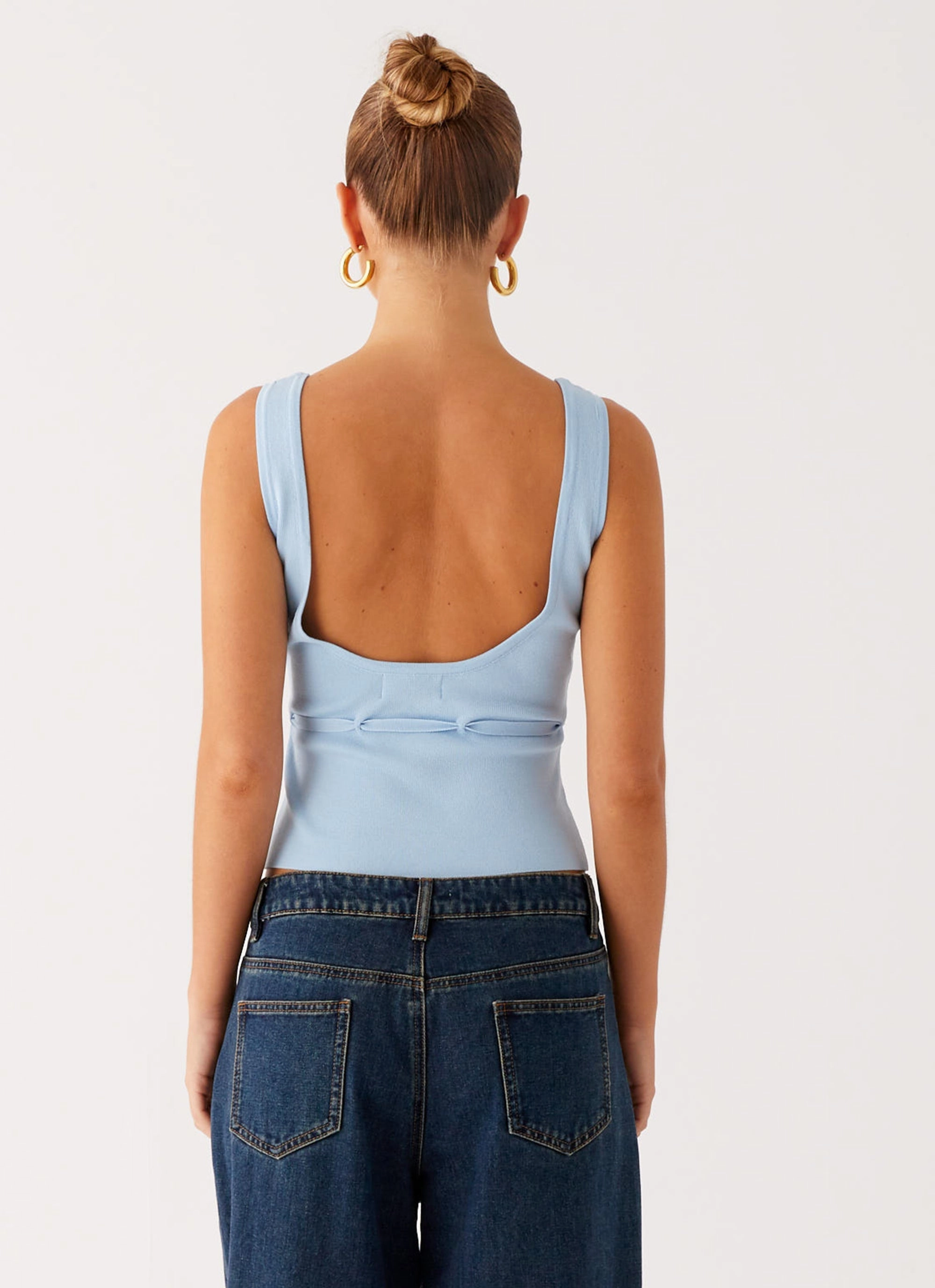 Macall Knit Tank - Blue StretchFit