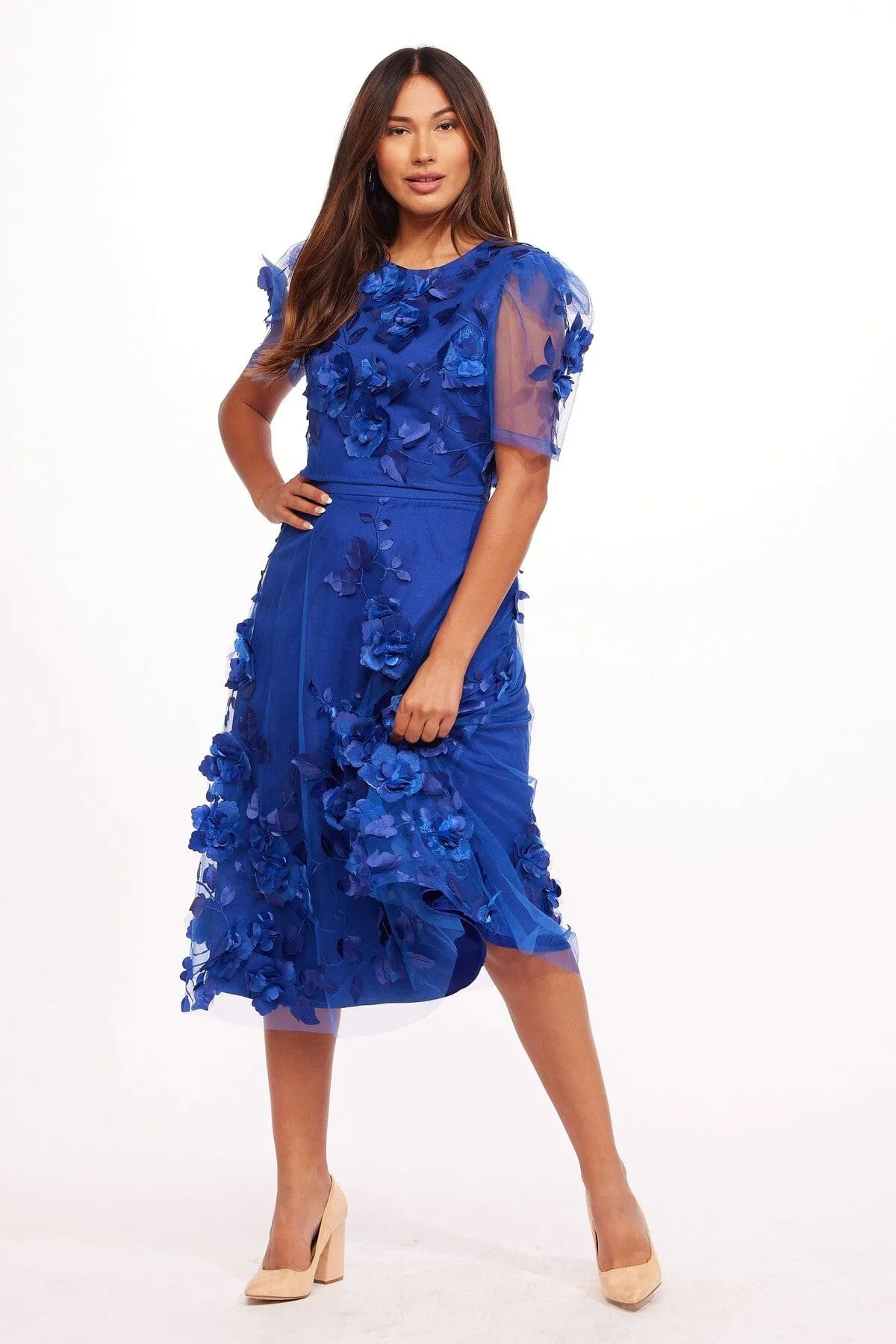 A line Outfit Lineup Maja Skirt - Blue Cosmos