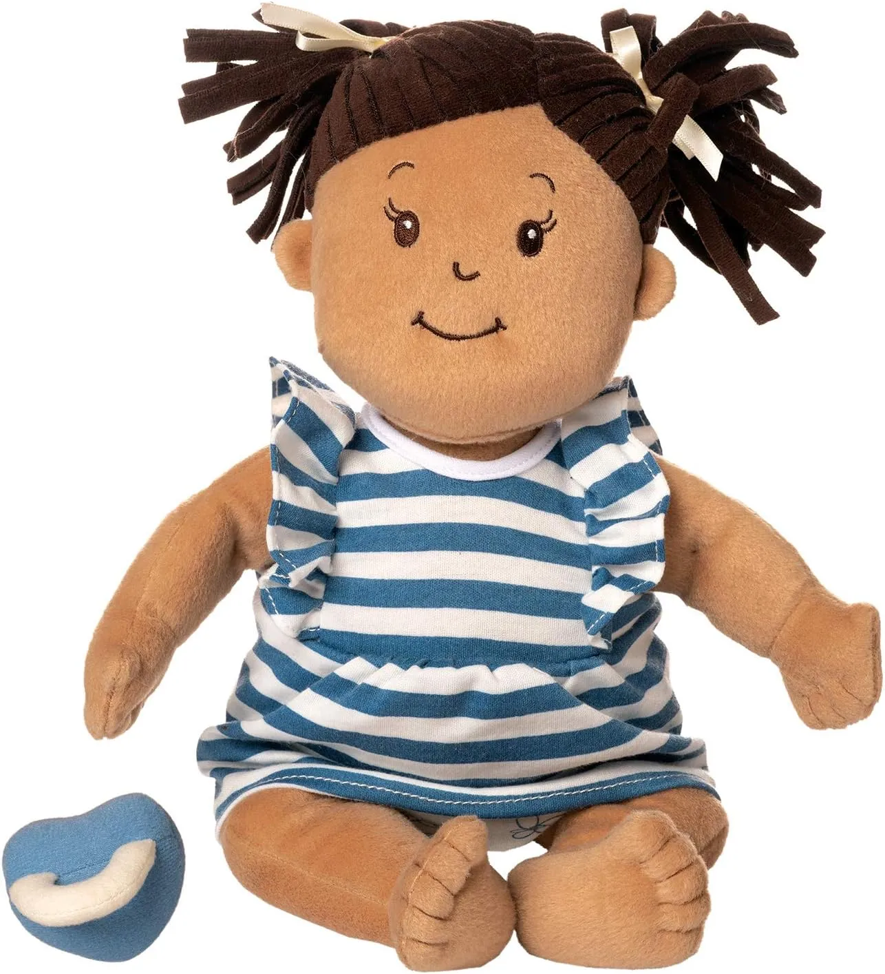Manhattan Toy Baby Stella | Beige with Brown Hair