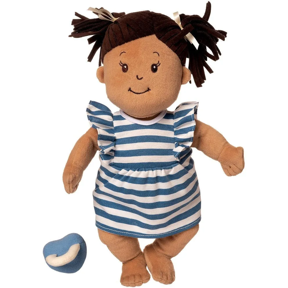 Manhattan Toy Baby Stella | Beige with Brown Hair