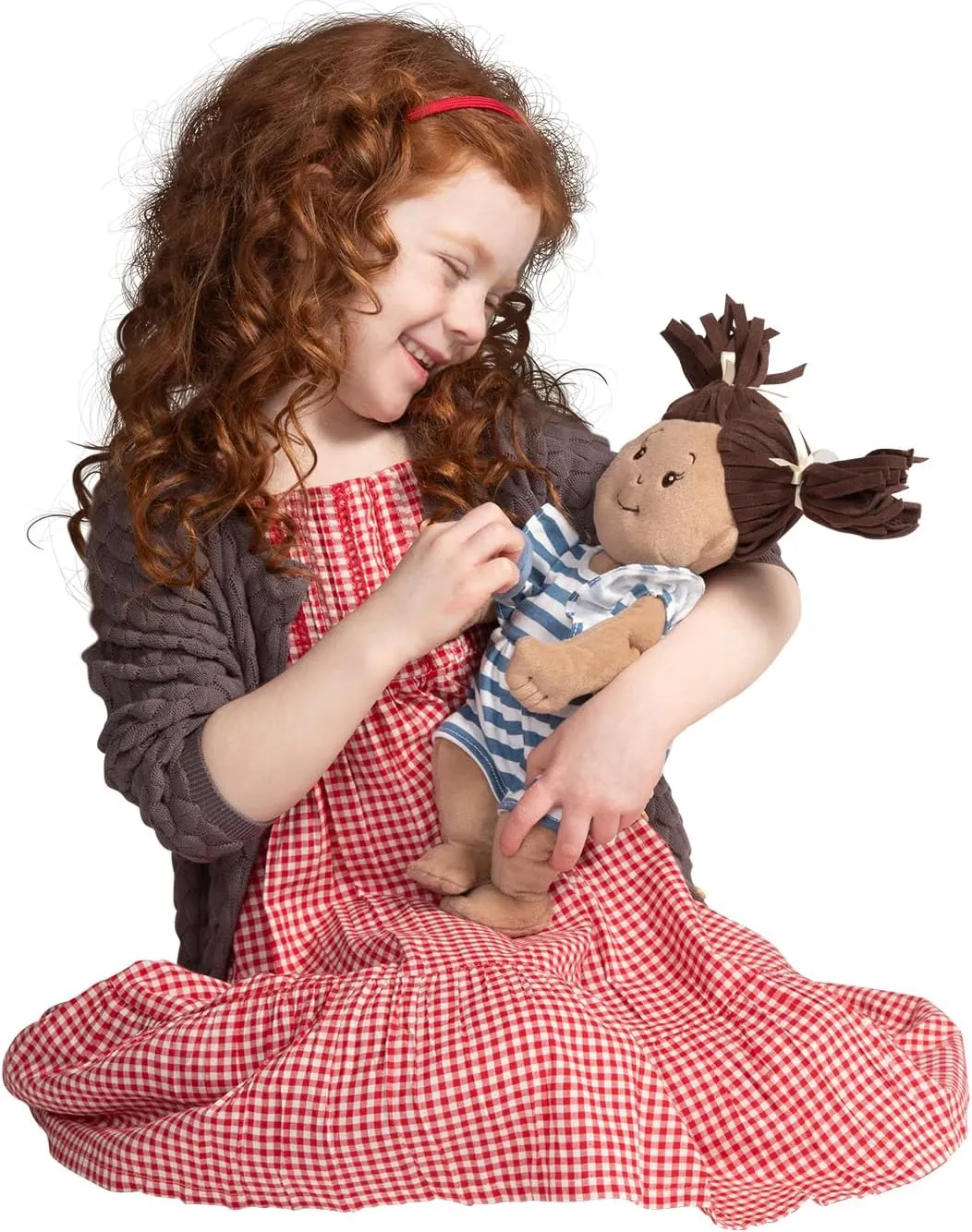 Manhattan Toy Baby Stella | Beige with Brown Hair