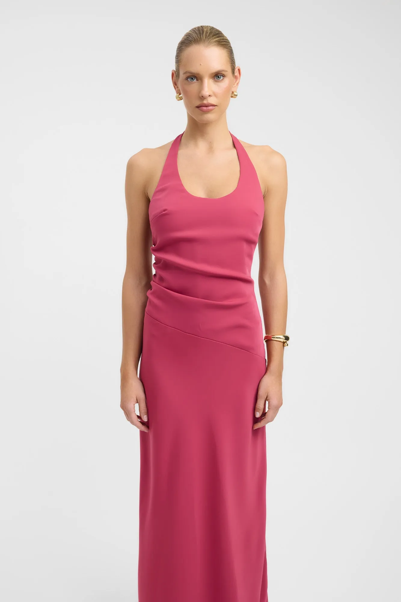 Versatile Design bold appearance Maria Halter Maxi Dress