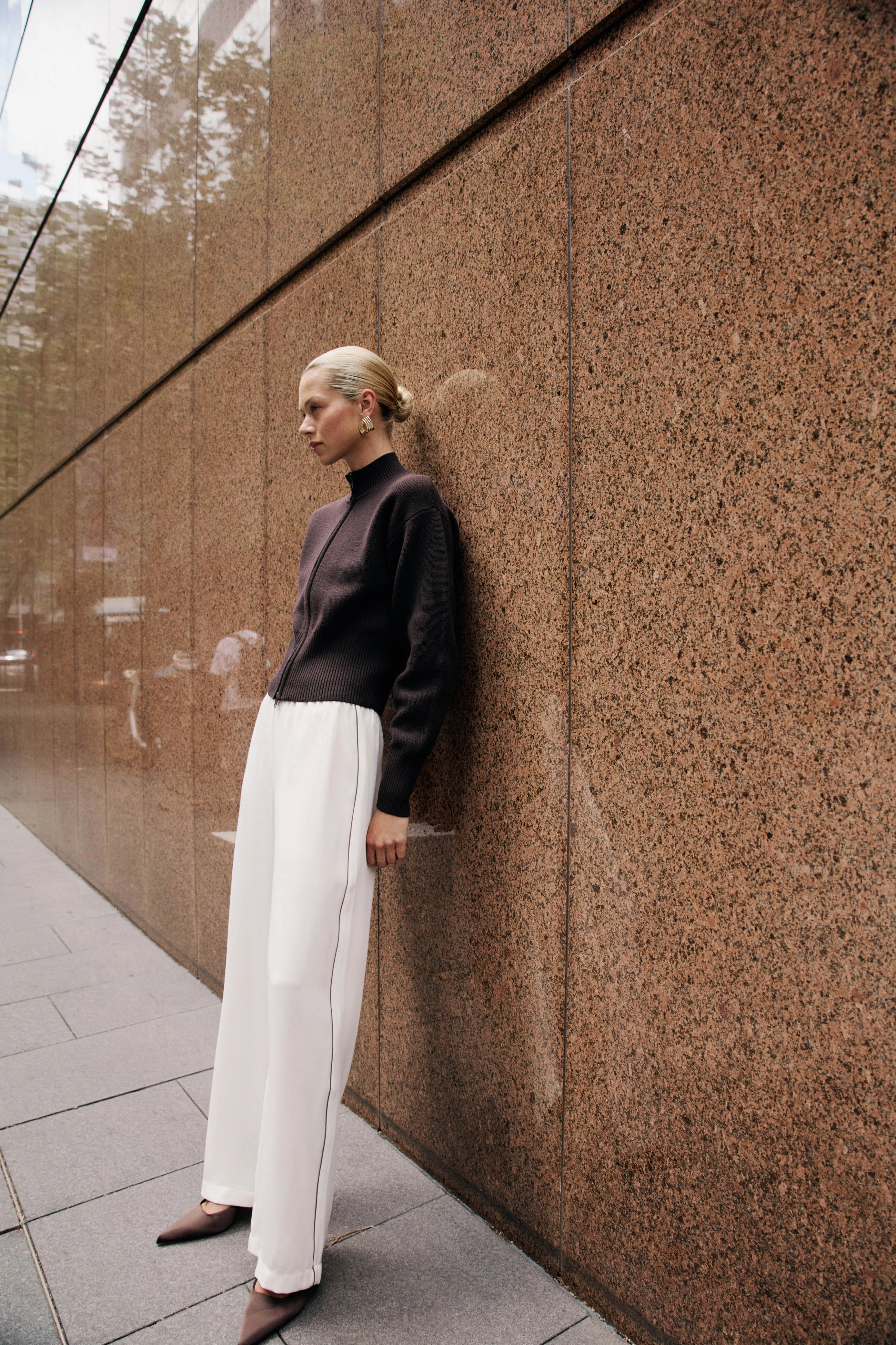 Maria Stripe Pant Hidden pockets