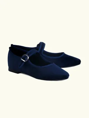 Mary Jane Shoe - Navy