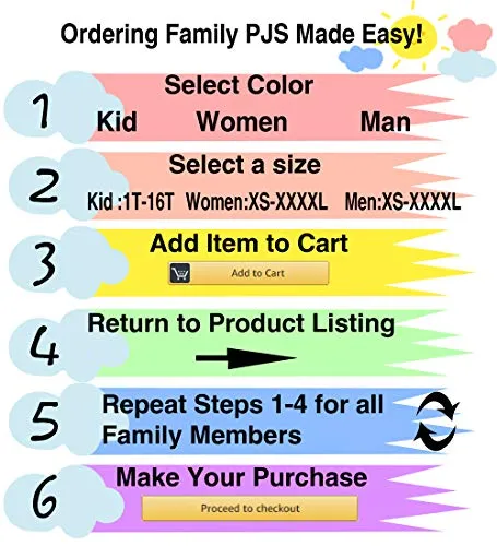 Matching Family Plaid Pajamas Boys Girls Christmas PJs Holiday Deer Printed Sleepwear Kids 12 to 18 Months