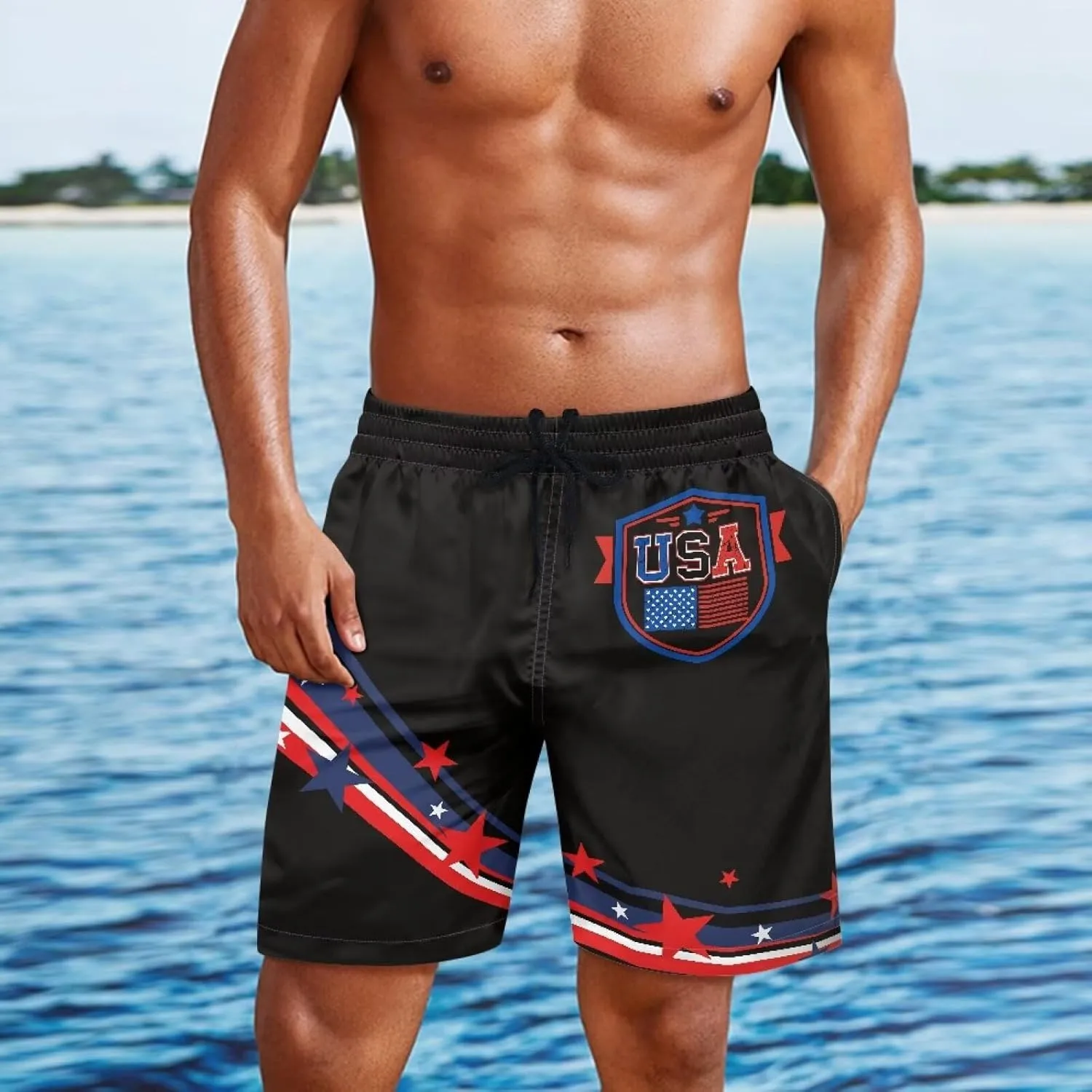 Matching Swimsuits for Couples Two Piece Bikini Sets or Swim Trunks Summer Beach Vacation Swimwear