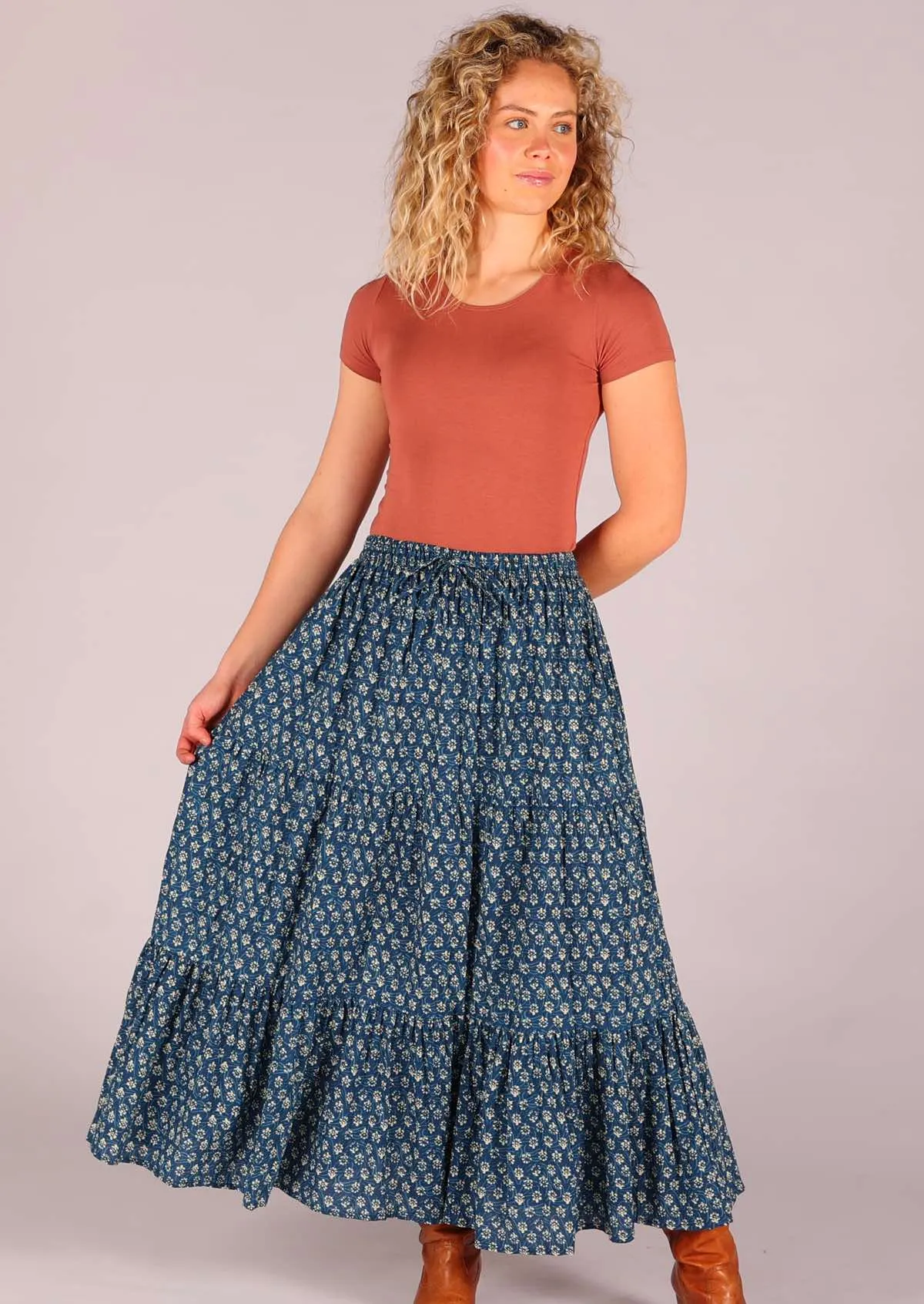 Maxi Skirt Bluebell