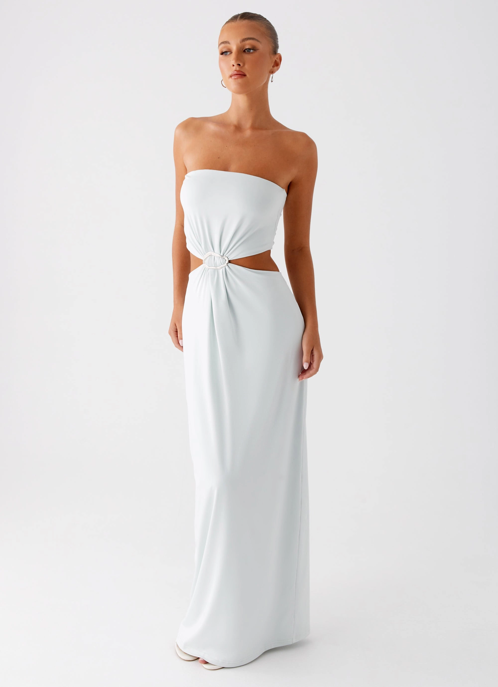 Mayfair Maxi Dress - Mint Elegant Layer