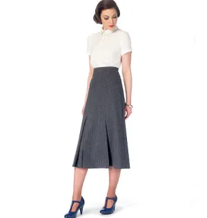 McCall's Pattern M6993 Misses' Skirts and belt