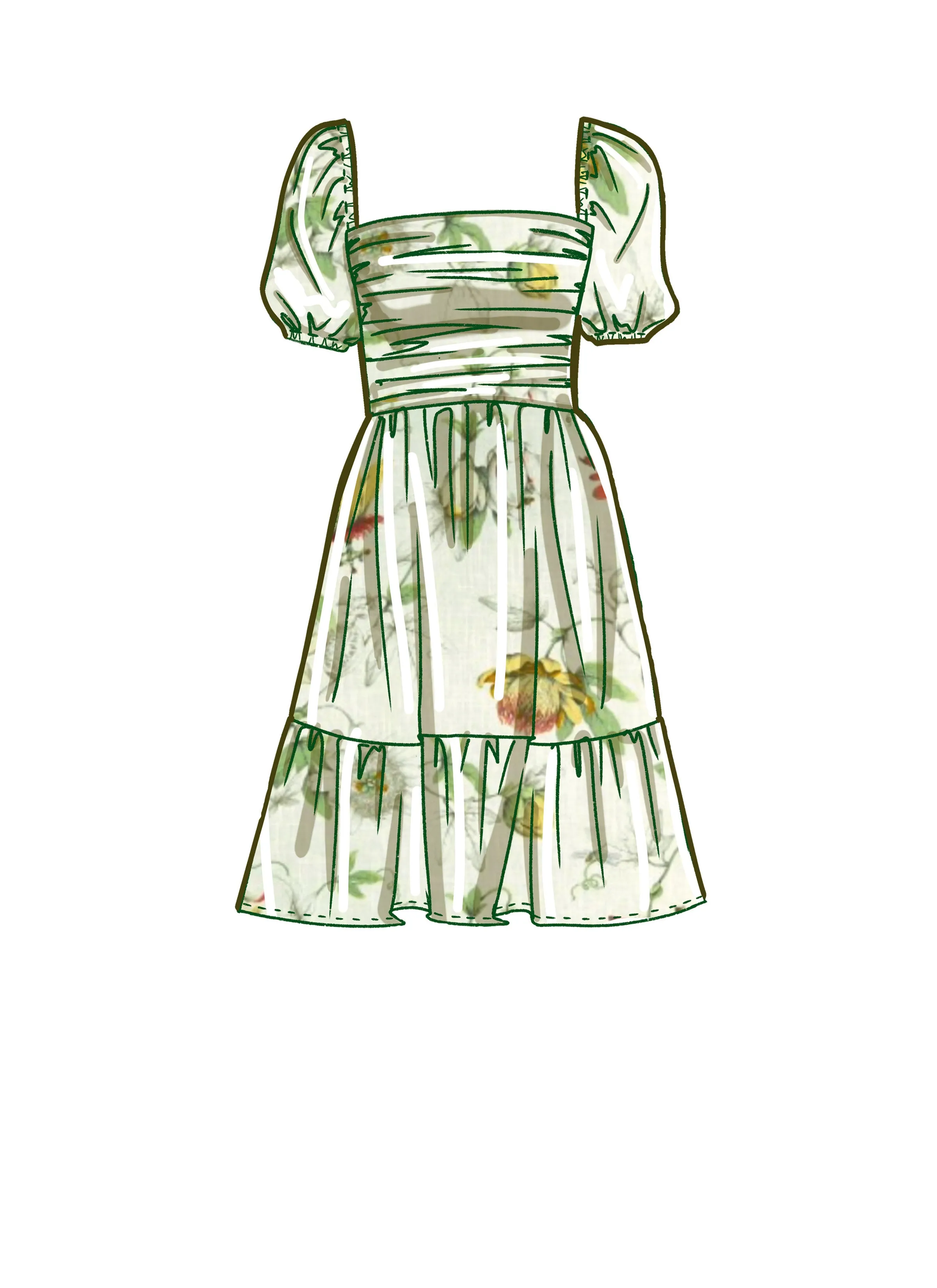 McCall's Pattern M8282 Misses Tops & Dresses