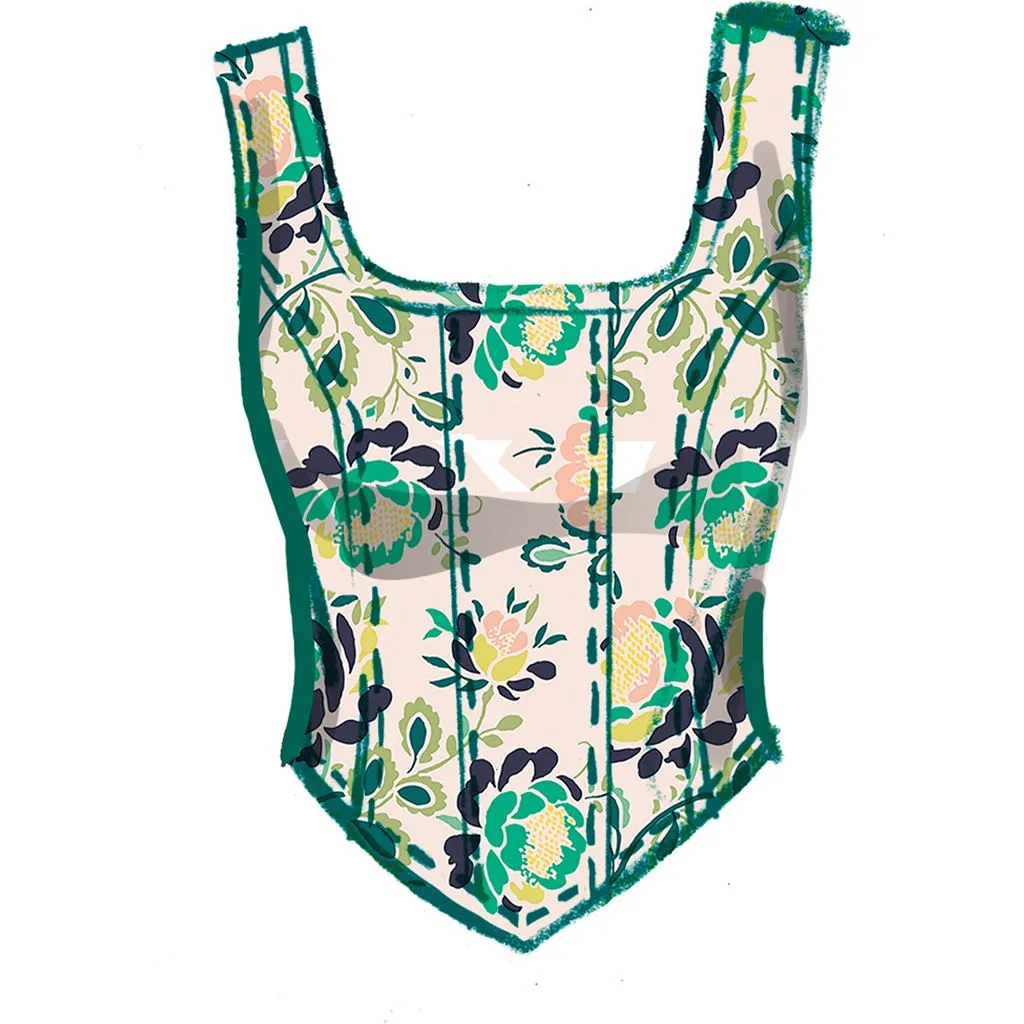 McCall's Pattern M8364 Misses' Knit Corset Tops
