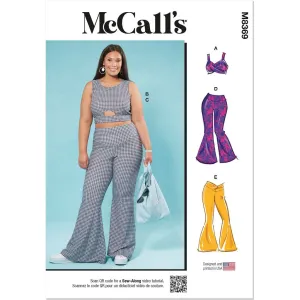 McCall's Pattern M8369 Women's Knit Tops and Pants
