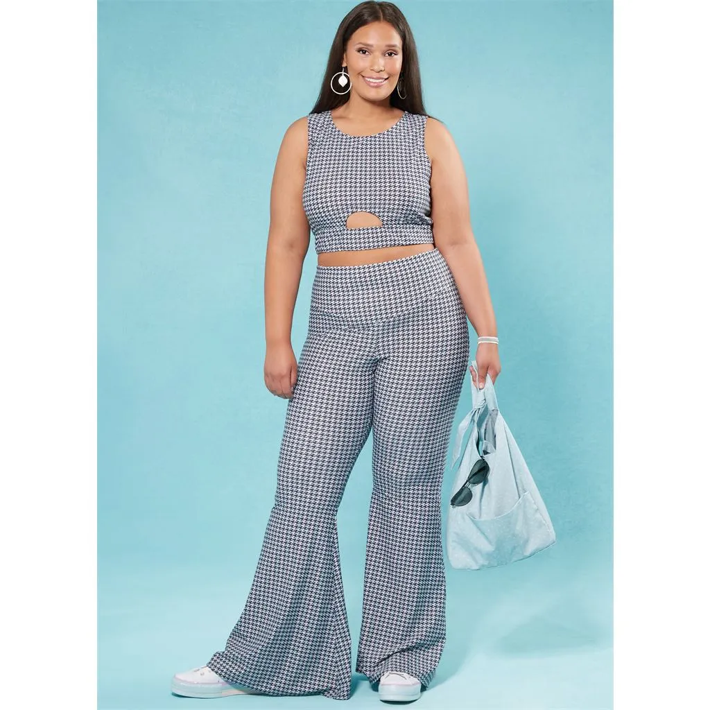 McCall's Pattern M8369 Women's Knit Tops and Pants