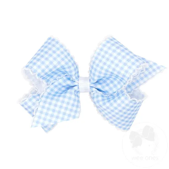 Med Gingham Bow, MIB