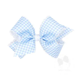 Med Gingham Bow, MIB