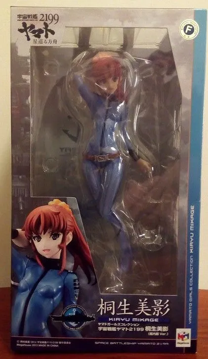 Megahouse Star Blazers Space Battleship Yamato 2199 Girls Collection Kiryu Mikage Pvc Figure