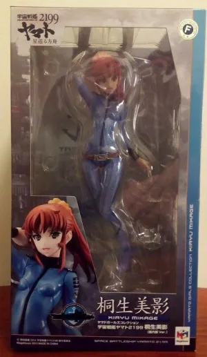 Megahouse Star Blazers Space Battleship Yamato 2199 Girls Collection Kiryu Mikage Pvc Figure