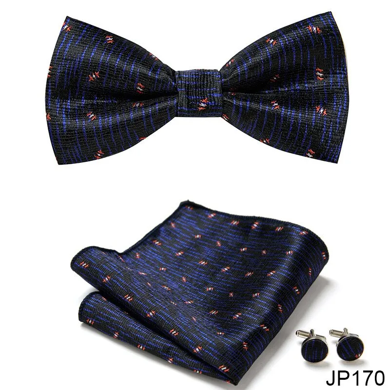 Men Bow Tie And Pocket Square