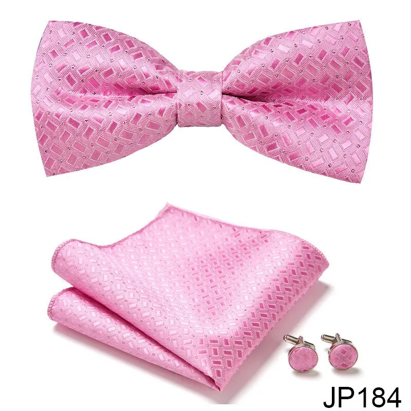 Men Bow Tie And Pocket Square