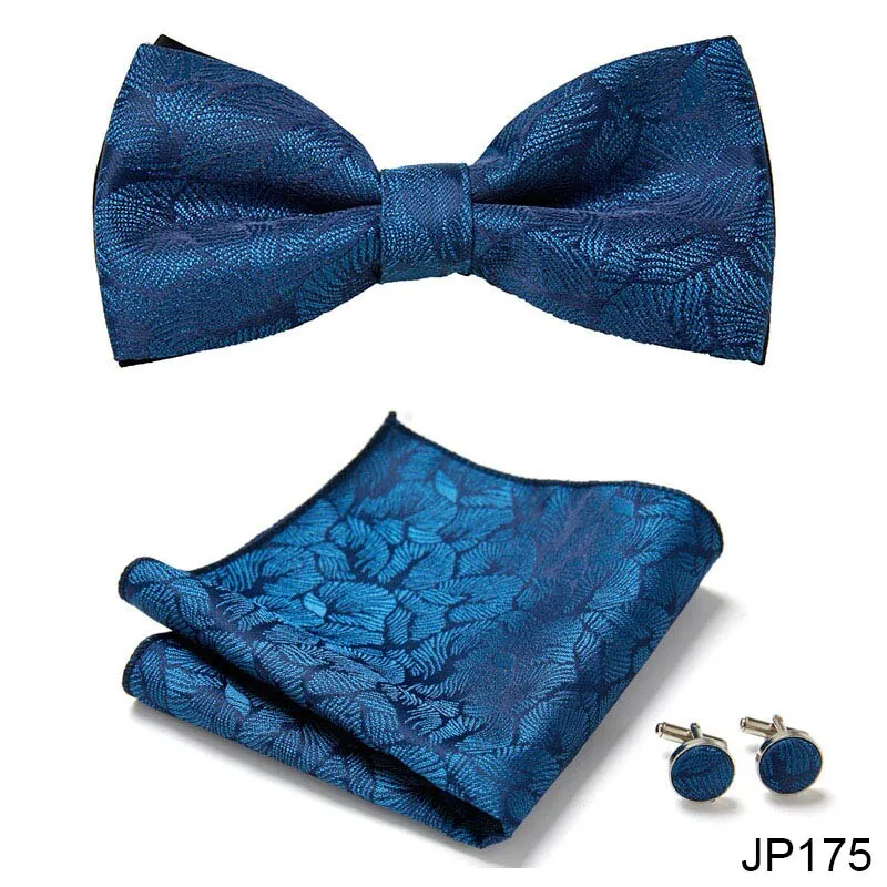Men Bow Tie And Pocket Square