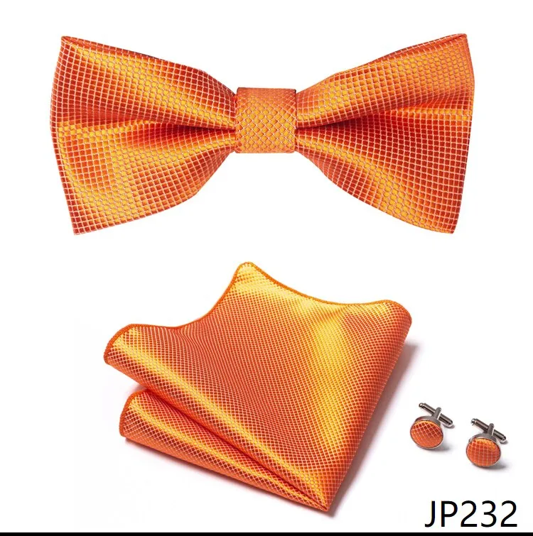 Men Bow Tie And Pocket Square