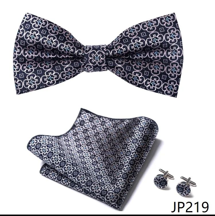 Men Bow Tie And Pocket Square