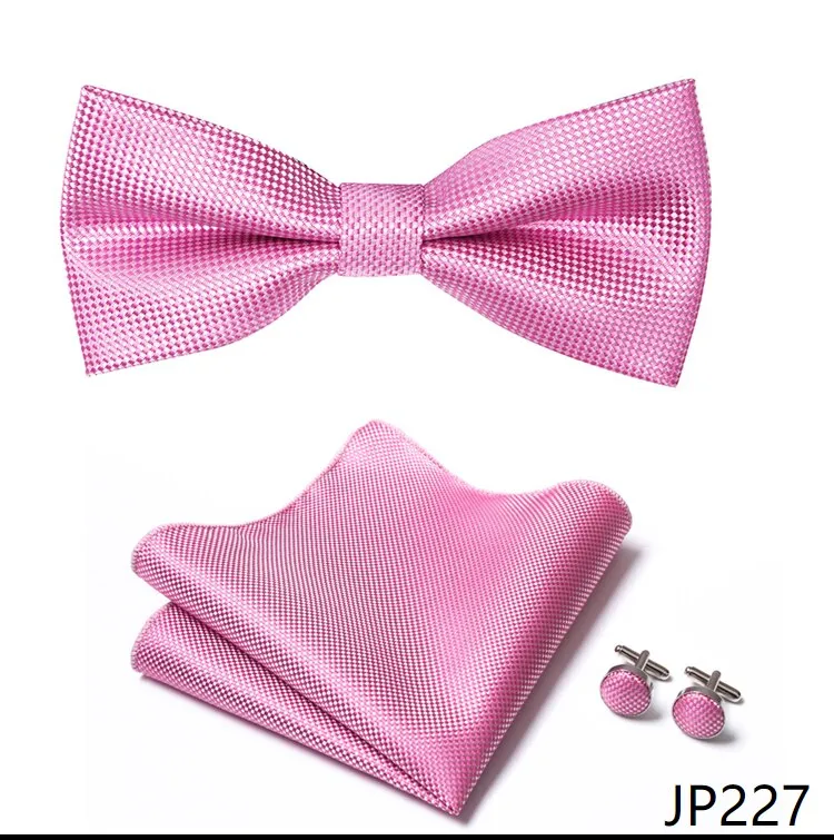 Men Bow Tie And Pocket Square