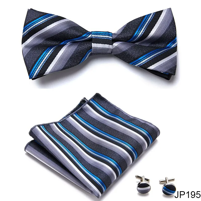 Men Bow Tie And Pocket Square