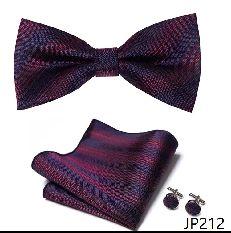 Men Bow Tie And Pocket Square