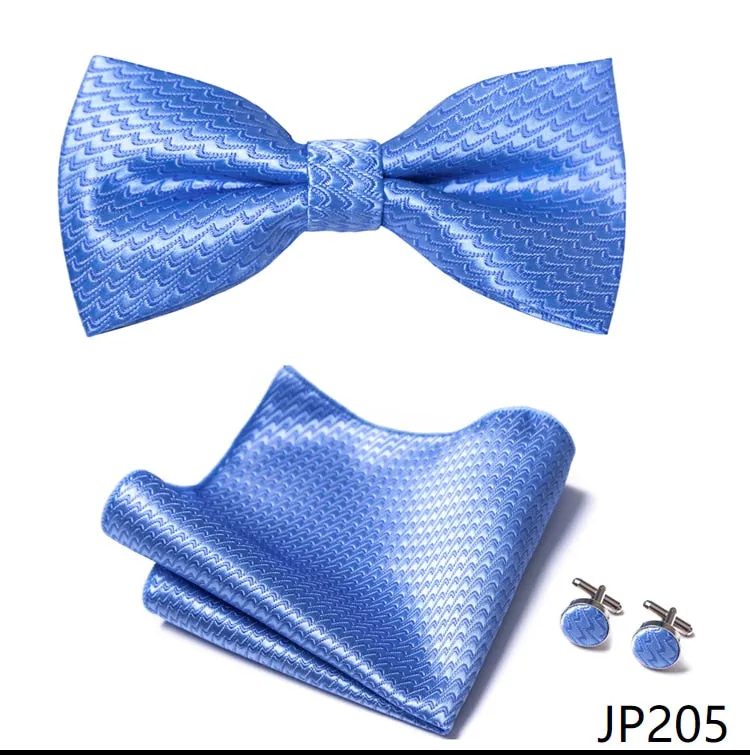 Men Bow Tie And Pocket Square