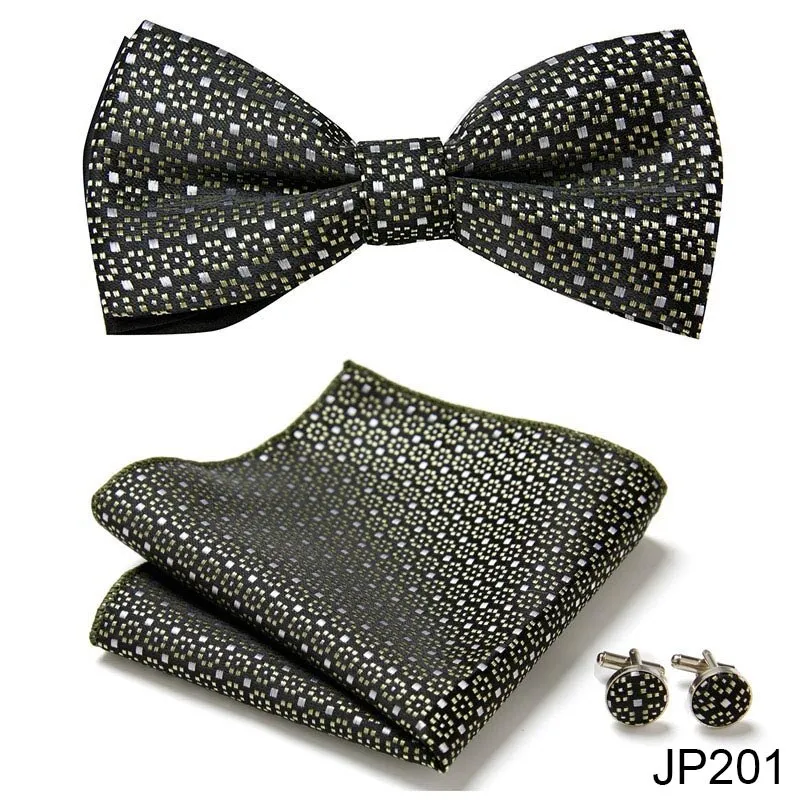 Men Bow Tie And Pocket Square