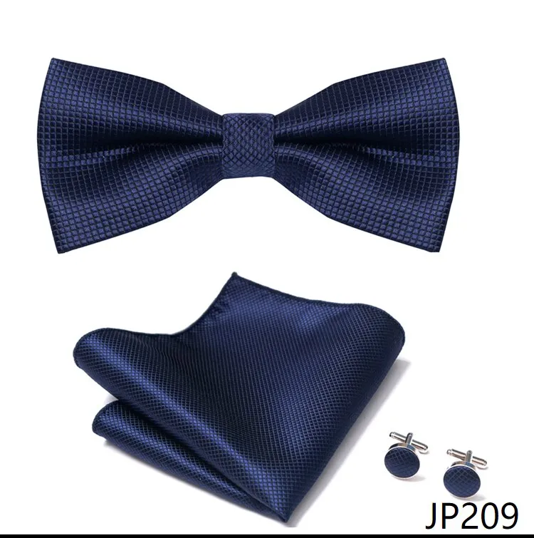 Men Bow Tie And Pocket Square