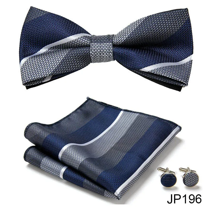 Men Bow Tie And Pocket Square