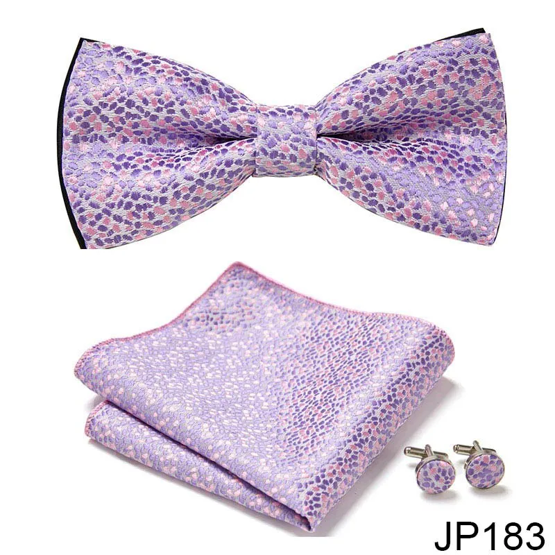 Men Bow Tie And Pocket Square