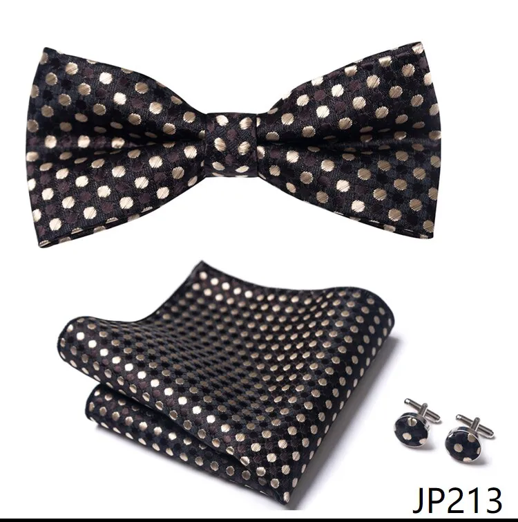 Men Bow Tie And Pocket Square