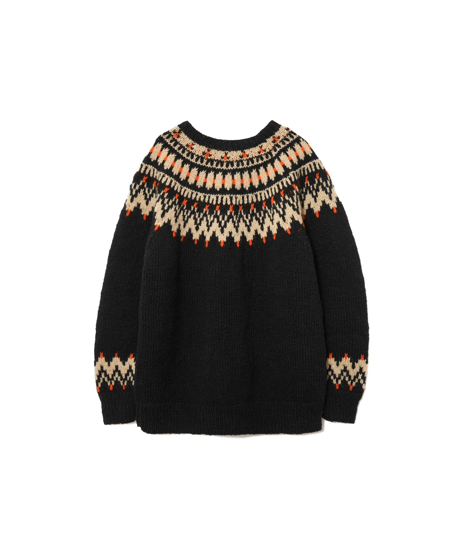 【MEN】ノルディッククルーネックニット