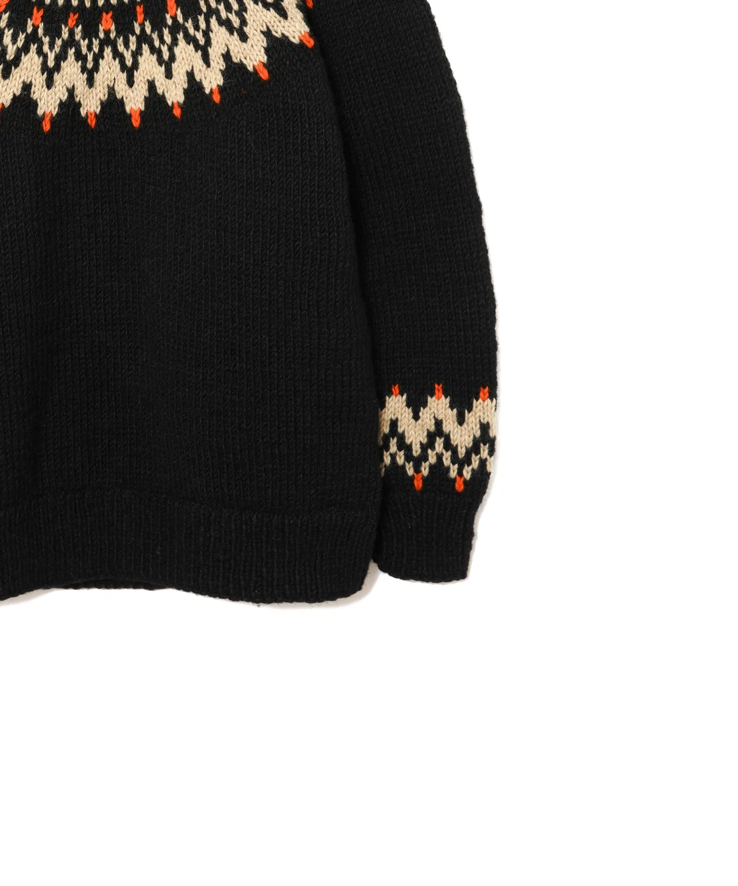 【MEN】ノルディッククルーネックニット