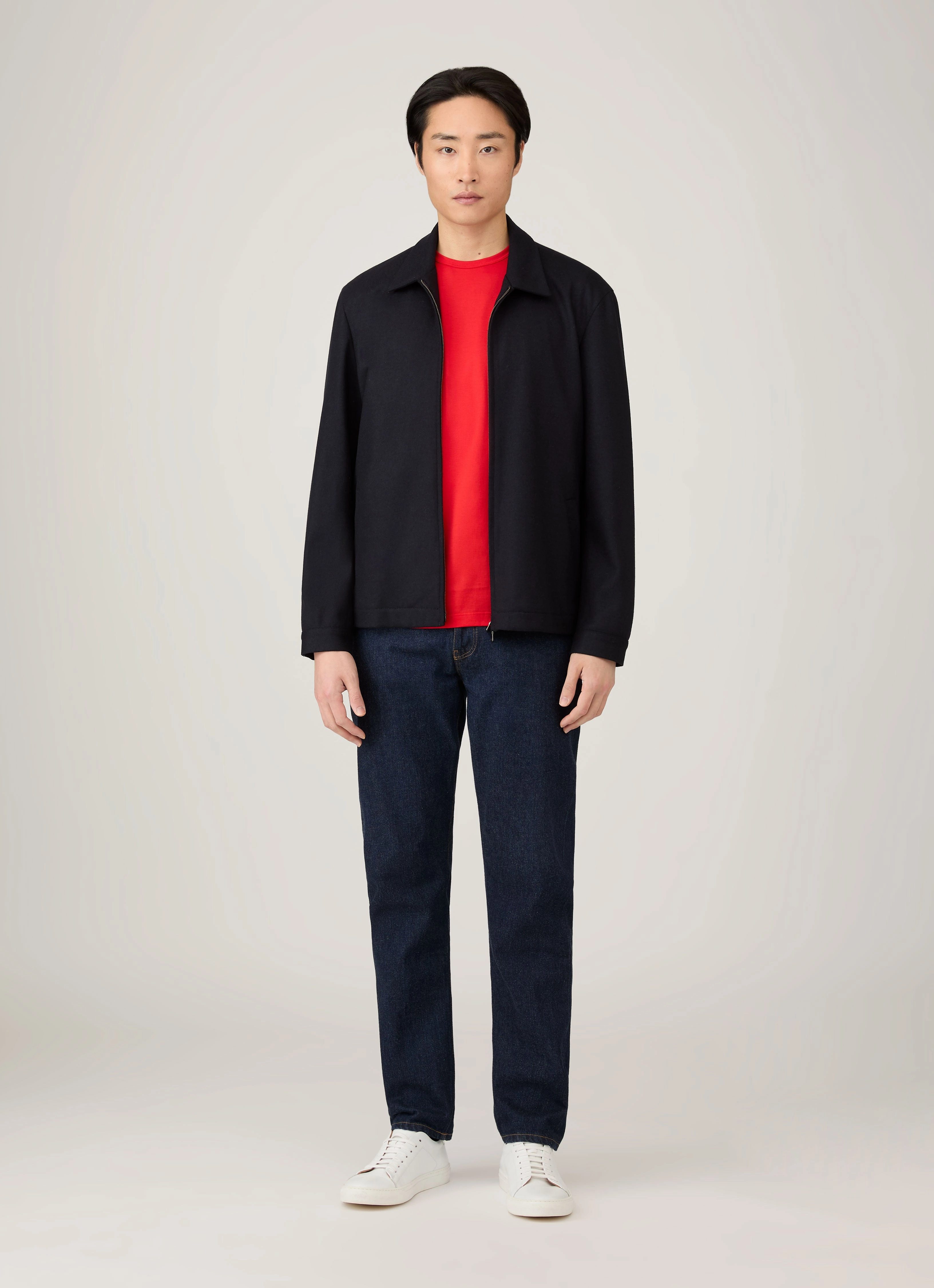 Versatile Wearable Trendy Vibe Men's Classic T-shirt in Bright Red