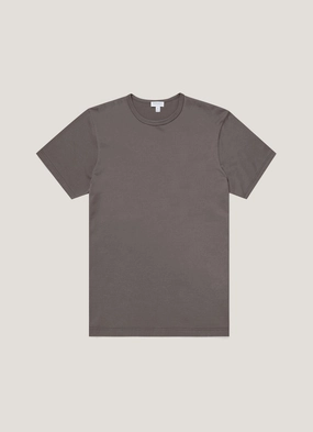 Men's Classic T-shirt in Charcoal Buttery Soft Handfeel Men's Classic T-shirt in Charcoal Perfect for Travel