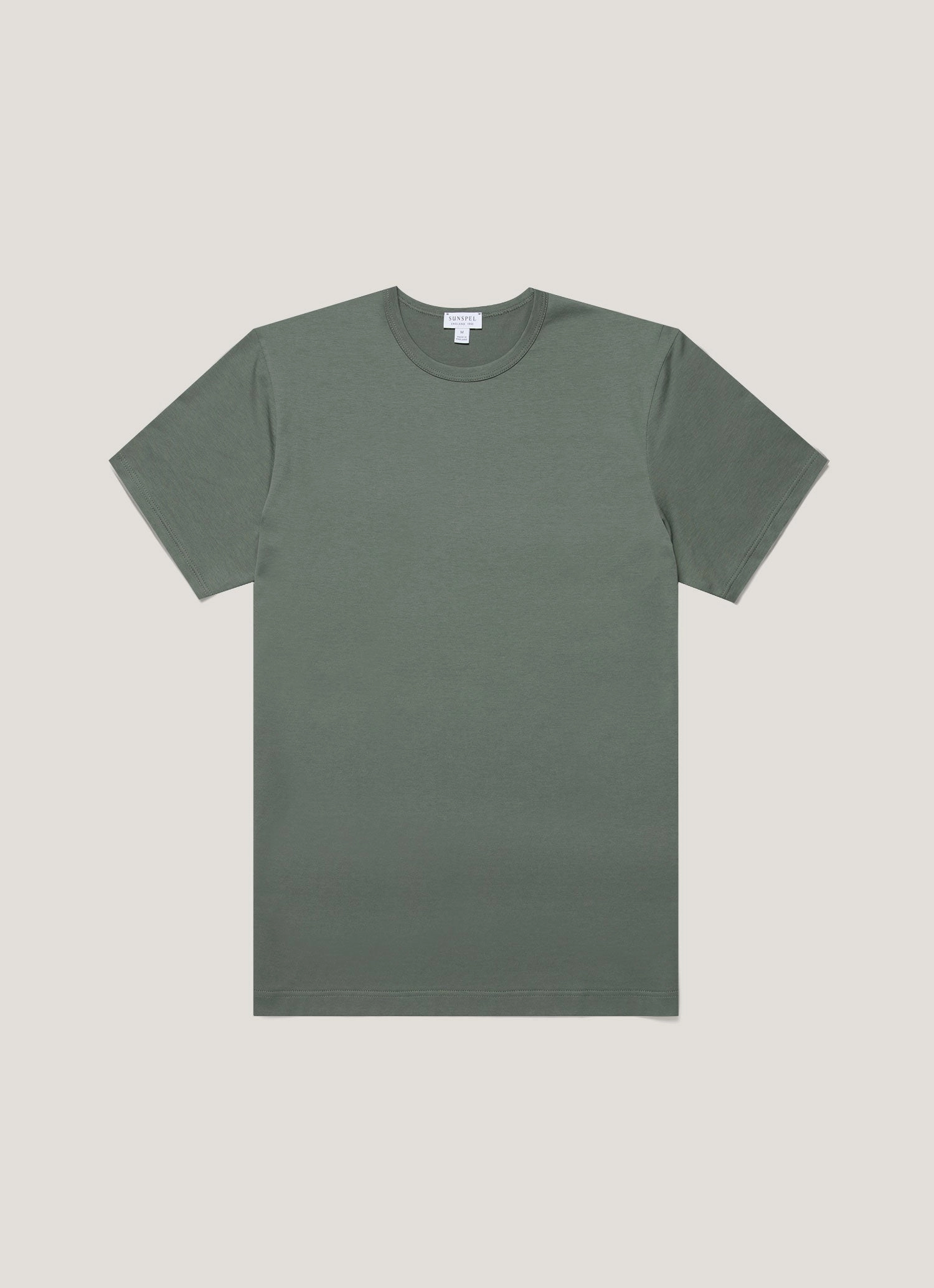 Perfect Layering Comfy Waistband Men's Classic T-shirt in Dusk Green