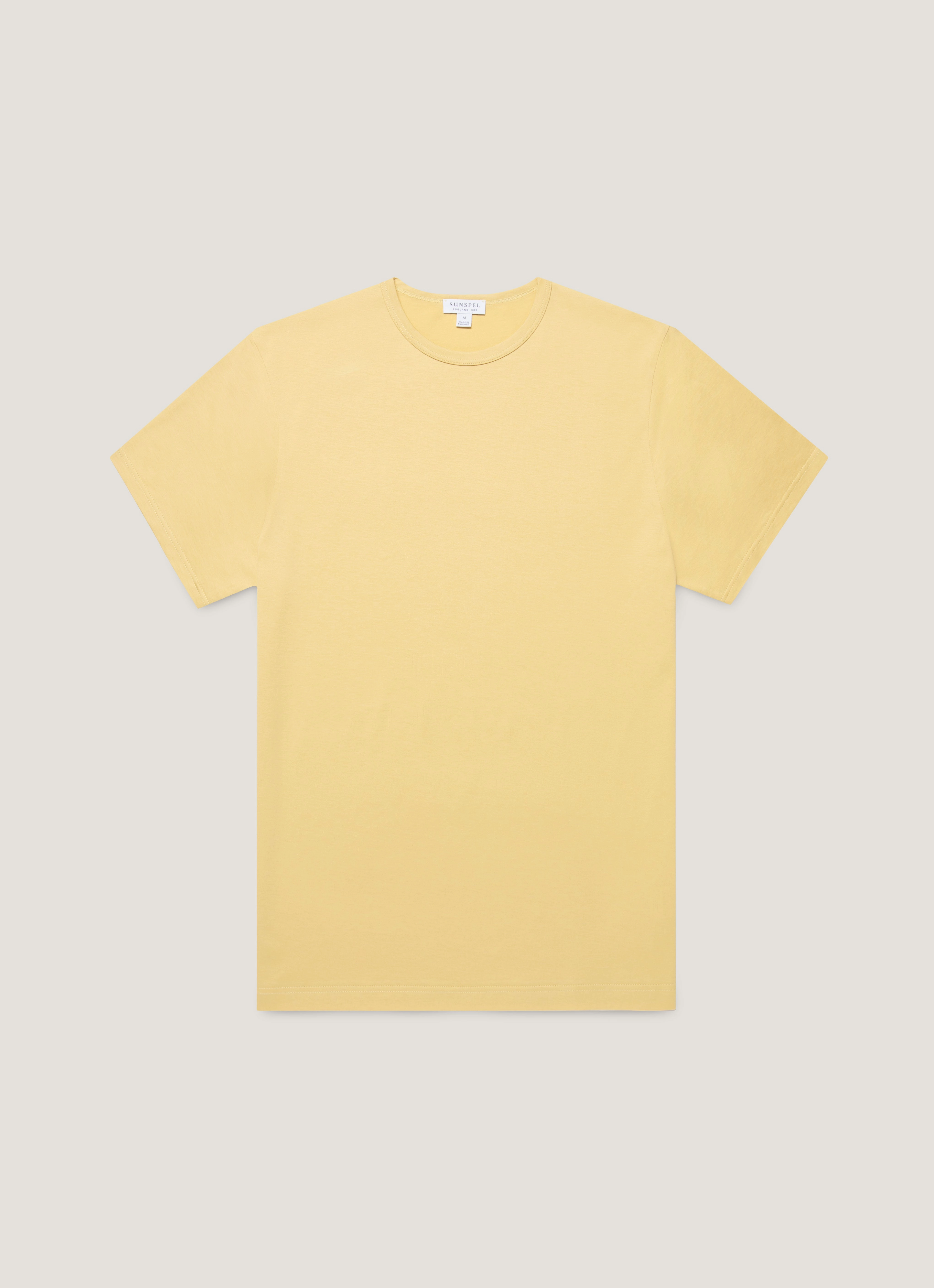 Men's Classic T-shirt in Dusty Yellow Spring Wear