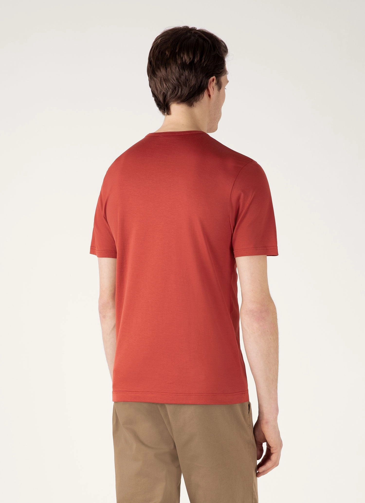 All-Season Comfort Men's Classic T-shirt in Garnet Red