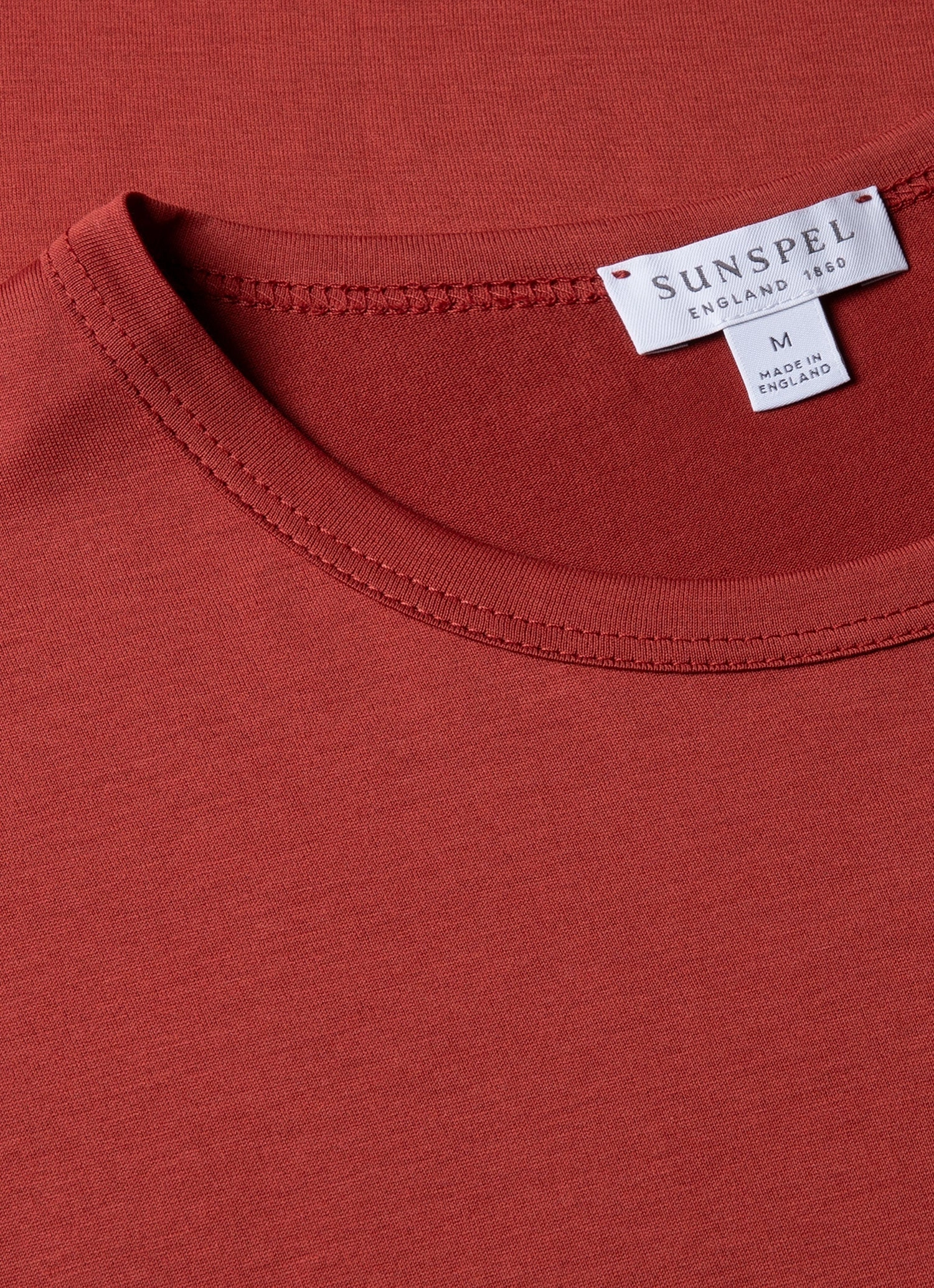 Men's Classic T-shirt in Garnet Red Timeless Comfort